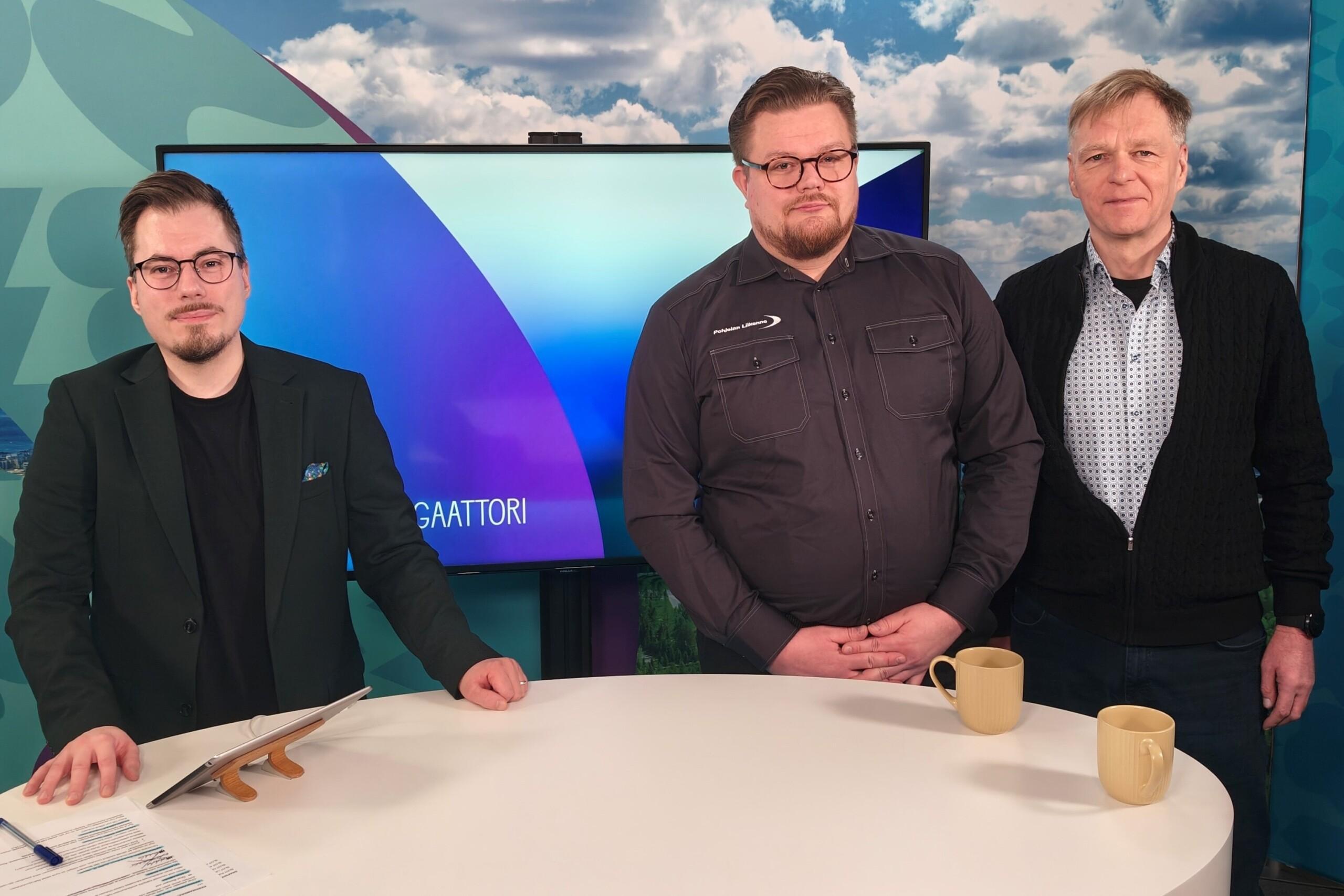 CAP Pro Academyn asiantuntija mukana StudioNavigaattori-lähetyksessä keskustelemassa linja-autonkuljettajan rekrykoulutuksesta Kuopiossa.